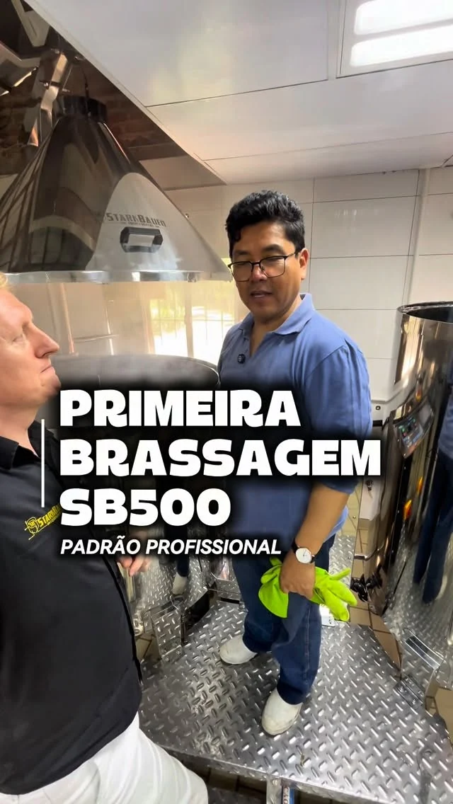 🔥 PRIMEIRA BRASSAGEM COM A SB500 + TINA AUXILIAR E OLHA O QUE ACONTECEU 😱😱Esse é o momento que todo cervejeiro espera:
ligar o equipamento, iniciar o processo e ver que tudo funciona com controle, eficiência e padrão profissional desde o primeiro uso.A combinação da SB500 com a Tina Auxiliar de Aquecimento entrega:⚙️ Mais agilidade no processo
🔥 Economia de energia
💧 Redução no consumo de água
📈 Produção muito mais eficienteNão é só equipamento…
é estrutura para produzir mais, melhor e com consistência.Agora me diz 👇
🍺 Você já produz ou está planejando montar sua cervejaria?📩 Quer saber como montar um setup com a SB500 + Tina Auxiliar?
Envie SB500 no Direct que te mostramos tudo.StarkBauen — aqui começam as cervejarias de verdade