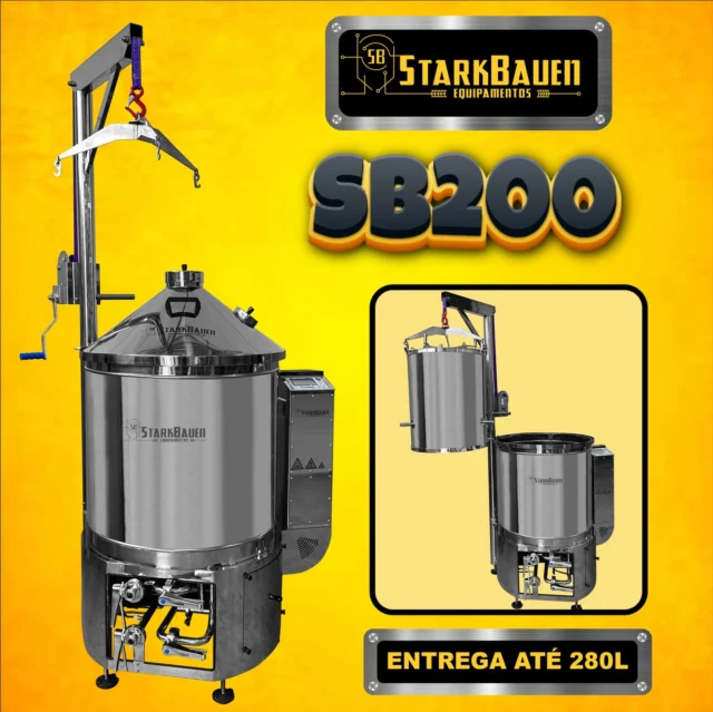 NÃO É APENAS UM EQUIPAMENTO. É UMA MÁQUINA DE RESULTADOS 🛠️A SB200 nasceu de uma necessidade real: a evoluçãoCriamos um sistema Single Vessel profissional que une a praticidade que você já conhece com a potência necessária para produções de maior escala.
Se você busca um equipamento que aguenta o ritmo da sua sede de crescer, você encontrou a StarkBauen💬 Comente “SB200” e nossa equipe entra em contato com você!
#BreweryLife #StarkBauen #CervejaArtesanalBrasil #SingleVessel SB200