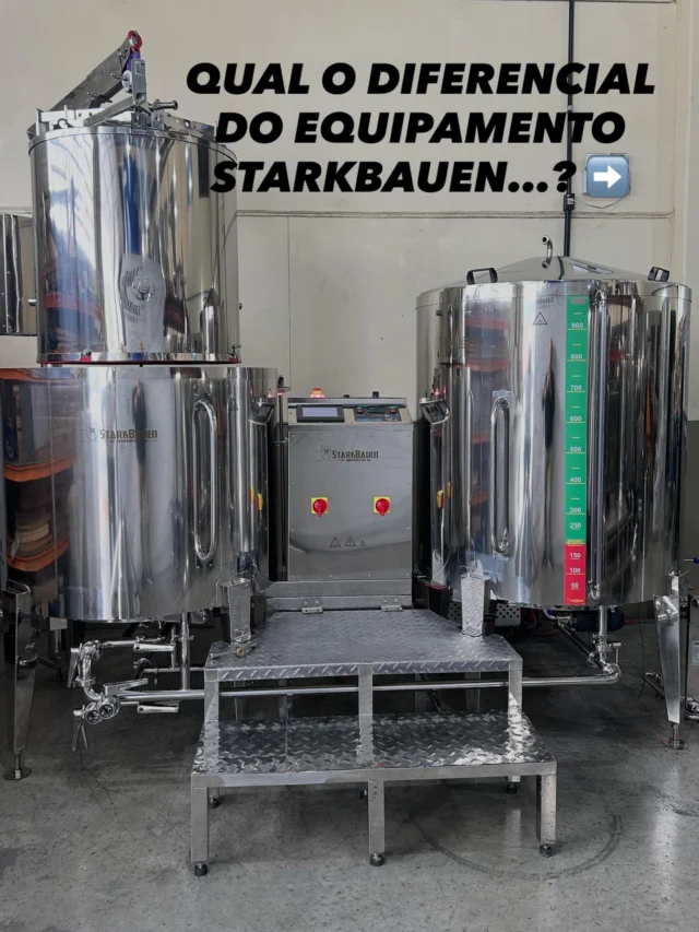 O EQUIPAMENTO FAZ O TRABALHO PRINCIPALOs equipamentos STARKBAUEN se diferenciam pela Automação e isso faz uma enorme diferença na vida do cervejeiro! Algo incalculável, não é possível ver aos próprios olhos, mas algo que você vai descobrir já na primeira batelada, e vai colocar mais dinheiro no seu bolso!Enquanto a máquina controla a produção, você fica livre para outras tarefas, e quando ela precisa de uma intervenção ela te chama!ISSO É A STARKBAUEN🍻⬇️🤙🏽🍻⬇️🤙🏽🍻⬇️🤙🏽
WhatsApp - (47) 3271-5368
contato@starkbauen.com.br
www.starkbauen.com.br