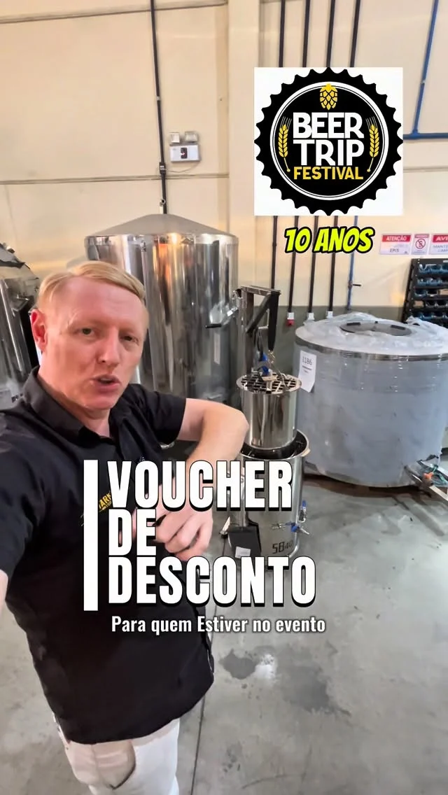 STARKBAUEN PRESENTE NO BEER TRIP E COM DESCONTO ESPECIAL😱😱😱Não perca essa chance mestre, o melhor festival de cerveja artesanal do Brasil e a STARKBAUEN com as máquinas e com voucher para todos que estiverem presentes no eventoDia 16 de maio em São Carlos-SPISSO É A STARKBAUEN🍻⬇️🤙🏽🍻⬇️🤙🏽🍻⬇️🤙🏽
WhatsApp - (47) 3271-5368
contato@starkbauen.com.br
www.starkbauen.com.br