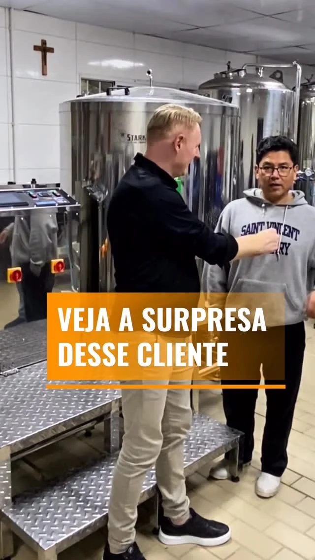 E O CLIENTE QUE REVELOU A SUPRESA QUE TEVE COM OS TANQUES DA STARKBAUENQuando o cliente fala sobre:
✅ Atendimento
✅ Suporte
✅ Estrutura
✅ Qualidade dos equipamentos…a venda deixa de ser promessa e vira prova🍺 Uma cervejaria completa não começa só com máquina
Ela começa com parceria, confiança e suporte de verdadeE é exatamente isso que entregamos em cada projeto💥 Do planejamento à produção.
💥 Do primeiro contato ao pós-vendaPorque vender equipamento qualquer um vende.
👉 Agora acompanhar o crescimento do cliente… poucos fazem.🚀 E o resultado aparece na prática:
produção rodando, operação estruturada e cliente evoluindoISSO É A STARKBAUEN🍻⬇️🤙🏽🍻⬇️🤙🏽🍻⬇️🤙🏽
WhatsApp - (47) 3271-5368
contato@starkbauen.com.br
www.starkbauen.com.br