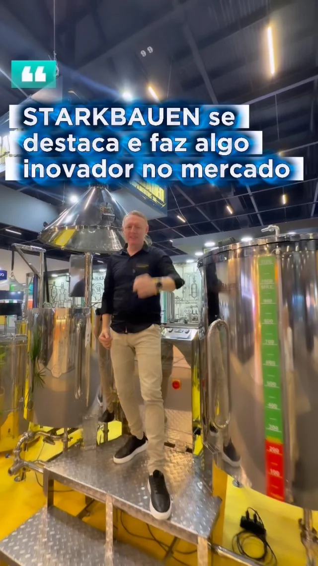 A STARKBAUEN FEZ ALGO QUE NINGEM FEZ ATÉ HOJE😱😱🚀 Quer montar sua Nano ou Micro Cervejaria?Na StarkBauen você encontra tudo o que precisa para transformar seu projeto em realidade.⚙️ Cozinhas cervejeiras
🍺 Fermentadores e maturadores
🔥 Tinas auxiliares
❄️ Sistemas de resfriamento
🥫Sistema de envase
🛠️ Equipamentos e acessórios para produçãoDo primeiro litro à produção profissional, entregamos soluções completas para quem quer produzir com qualidade, eficiência e segurança💥 Não importa se você está começando ou expandindo sua capacidade produtiva. A StarkBauen tem a estrutura certa para acompanhar o seu crescimento📩 Quer montar sua cervejaria? Envie “PROJETO” no Direct e receba uma consultoria para encontrar a melhor configuração para o seu negócio.StarkBauen. Da paixão pela cerveja à produção profissional. 🍻#NanoCervejaria #MicroCervejaria #CervejariaArtesanal #EquipamentosCervejeiros #brewpub