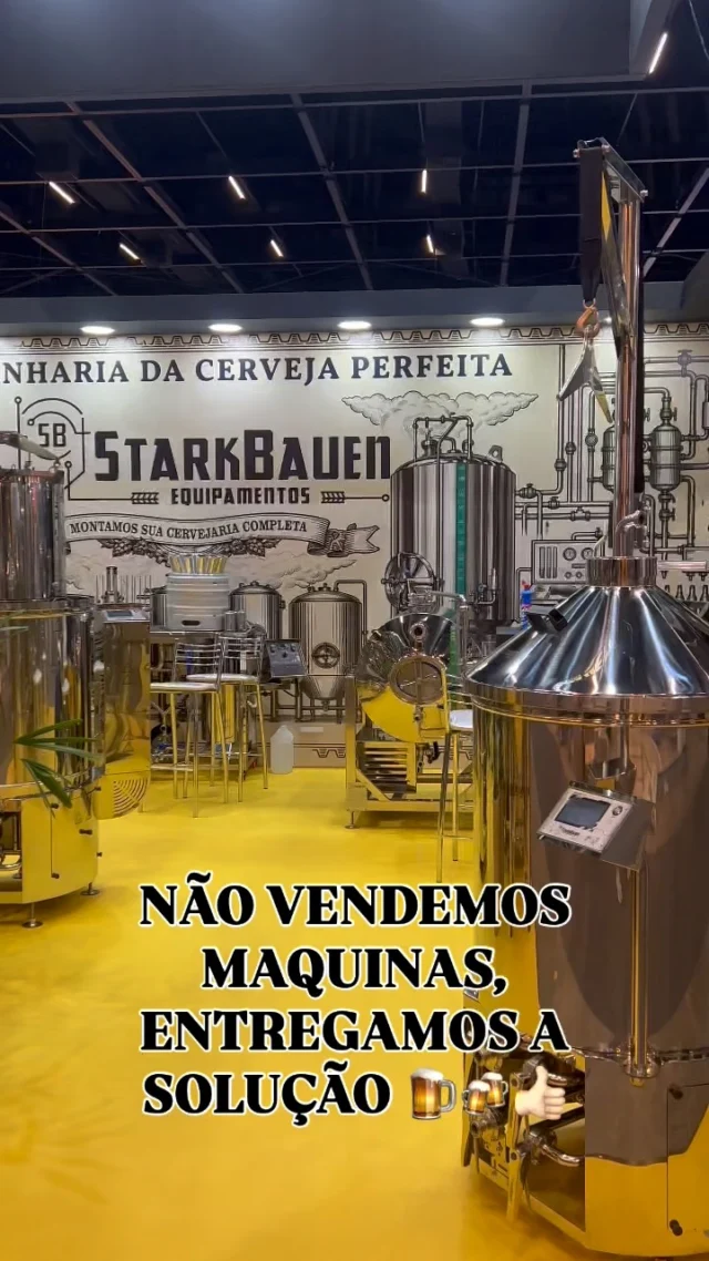 🚨 NÃO VENDEMOS MÁQUINAS. ENTREGAMOS SOLUÇÕES.Por trás de cada equipamento existe uma históriaExiste o cervejeiro que sonha em profissionalizar sua produção
Existe a cervejaria que precisa aumentar a capacidade.
Existe o empreendedor que quer transformar paixão em negócioA StarkBauen não entrega apenas aço, bombas e conexõesNós entregamos conhecimento, experiência, suporte e projetos que ajudam nossos clientes a produzir mais, crescer com segurança e alcançar seus objetivosDa primeira brassagem do cervejeiro caseiro até a expansão de uma nano ou micro cervejaria, estamos presentes em cada etapa dessa jornadaPorque no final das contas, o que realmente importa não é a máquinaÉ o resultado que ela gera🍺 Home Brew
⚙️ Nano Cervejarias
🏭 Micro Cervejarias
🚀 Soluções completas para quem quer evoluir sua produção📩 Quer encontrar a solução ideal para o seu projeto? Fale com nossa equipe.#StarkBauen #NaoVendemosMaquinas #EntregamosSolucoes #CervejaArtesanal #HomeBrew
