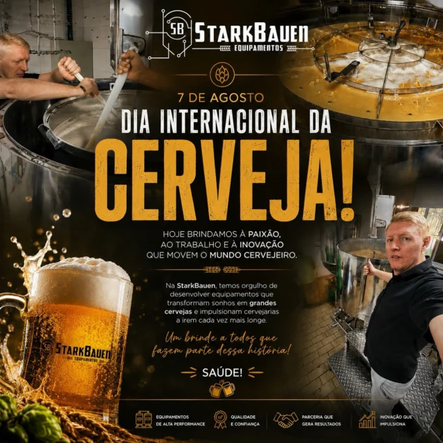 Cervejeiro faz arte. A StarkBauen constrói o palco. 🔩🍺ISSO É A STARKBAUEN🍻⬇️🤙🏽🍻⬇️🤙🏽🍻⬇️🤙🏽
WhatsApp - (47) 3271-5368
contato@starkbauen.com.br
www.starkbauen.com.br