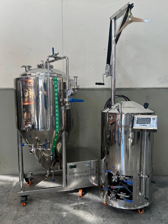 LEVAR A SUA PRODUÇÃO PARA O PRÓXIMO NÍVEL EXIGE O EQUIPAMENTO CERTO! 🎯🍻Se você é cervejeiro caseiro e sente que chegou a hora de dar um passo além — seja para garantir repetição exata das suas melhores receitas ou para começar a comercializar o seu próprio produto —, esse combo é o seu passaporte para o sucesso.De um lado, a Panela Automatizada SB70: controle total na palma da sua mão (operada direto pelo celular), alta eficiência energética e capacidade para entregar até 100 litros de cerveja pronta com zero sujeiraDo outro, o Tanque de 150L Auto Refrigerado: controle absoluto de temperatura, garantindo uma fermentação e maturação de padrão profissional. Chega de improvisar com geladeiras adaptadas ou se preocupar com espaço!Esse é o kit definitivo desenvolvido pela StarkBauen para quem busca robustez, tecnologia e um padrão sanitário impecável🍻🍻🍻🍻ISSO É A STARKBAUEN🍻⬇️🤙🏽🍻⬇️🤙🏽🍻⬇️🤙🏽
WhatsApp - (47) 3271-5368
contato@starkbauen.com.br
www.starkbauen.com.br