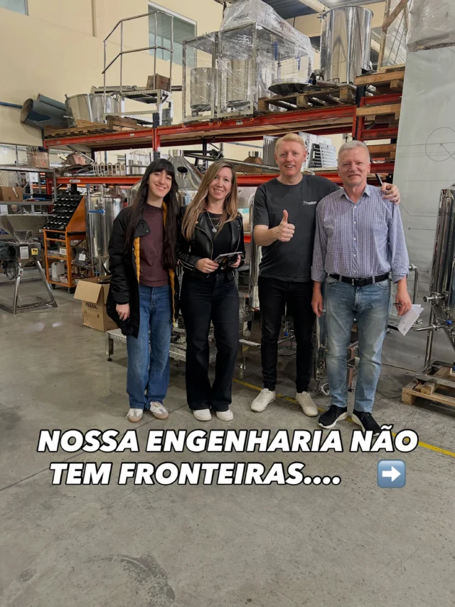 🌎 A STARKBAUEN ESTÁ QUEBRANDO FRONTEIRAS! 🇦🇷🇦🇷🍺🚀Hoje recebemos na StarkBauen um cliente que veio de fora do Brasil em busca dos nossos equipamentos cervejeiros.Mais do que uma visita, esse momento representa um novo capítulo da nossa história: a tecnologia, a qualidade e a engenharia StarkBauen ultrapassando fronteiras.Começamos construindo equipamentos para cervejarias brasileiras. Agora, estamos levando a força da indústria brasileira para o mercado internacional. 🇧🇷🌎🇦🇷E isso é só o começo.StarkBauen — Equipamentos Cervejeiros.
Do Brasil para o mundo. 🍻ISSO É A STARKBAUEN🍻⬇️🤙🏽🍻⬇️🤙🏽🍻⬇️🤙🏽
WhatsApp - (47) 3271-5368
contato@starkbauen.com.br
www.starkbauen.com.br